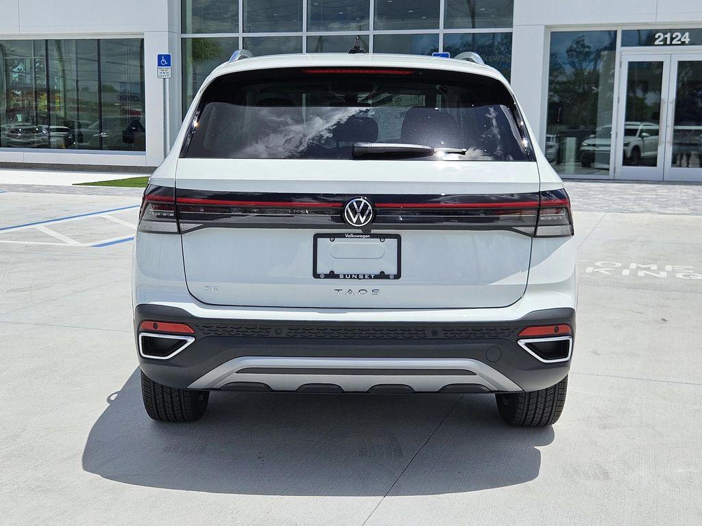 new 2025 Volkswagen Taos car, priced at $26,996