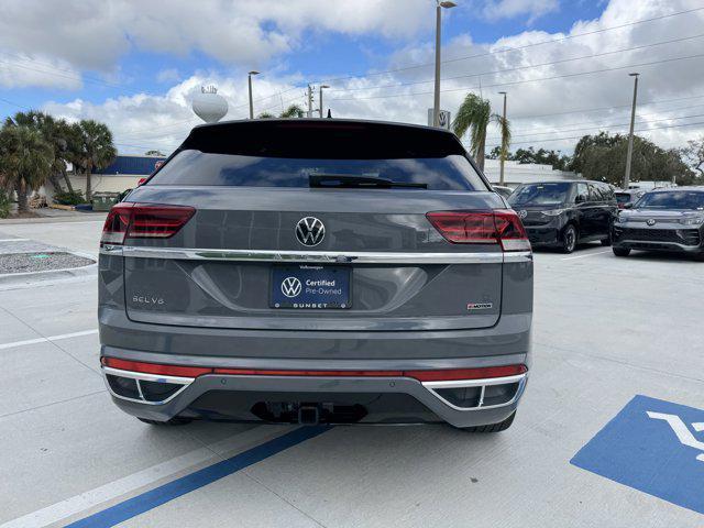 used 2022 Volkswagen Atlas Cross Sport car, priced at $26,587
