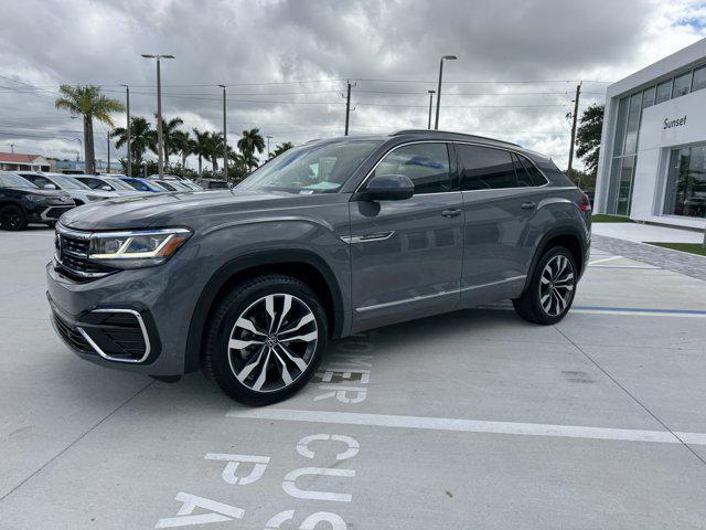 used 2022 Volkswagen Atlas Cross Sport car, priced at $26,587