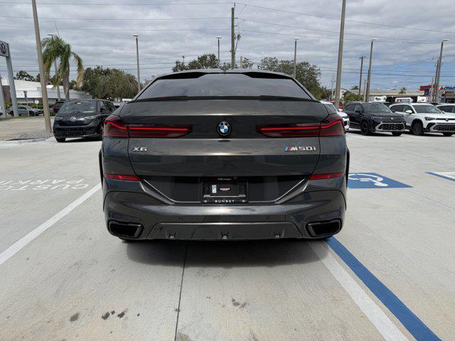 used 2022 BMW X6 car, priced at $56,989