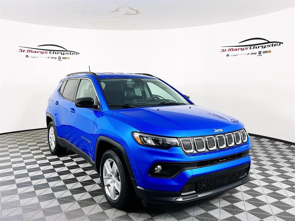 used 2022 Jeep Compass car, priced at $19,000