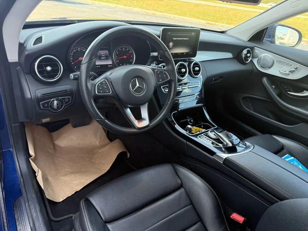 used 2017 Mercedes-Benz C-Class car, priced at $22,500