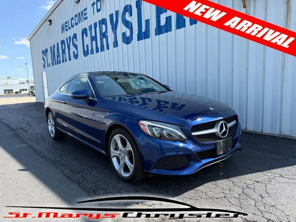 used 2017 Mercedes-Benz C-Class car, priced at $22,500