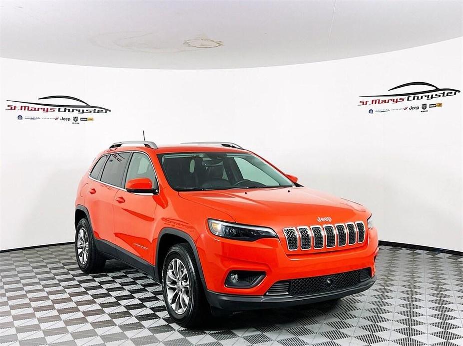 used 2021 Jeep Cherokee car, priced at $26,500