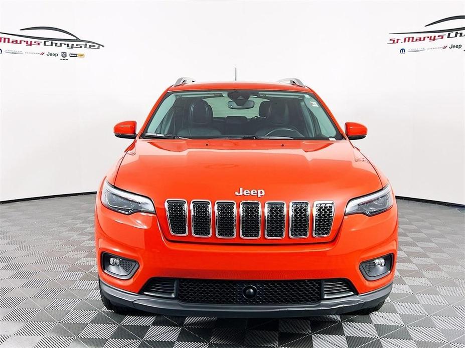 used 2021 Jeep Cherokee car, priced at $26,500