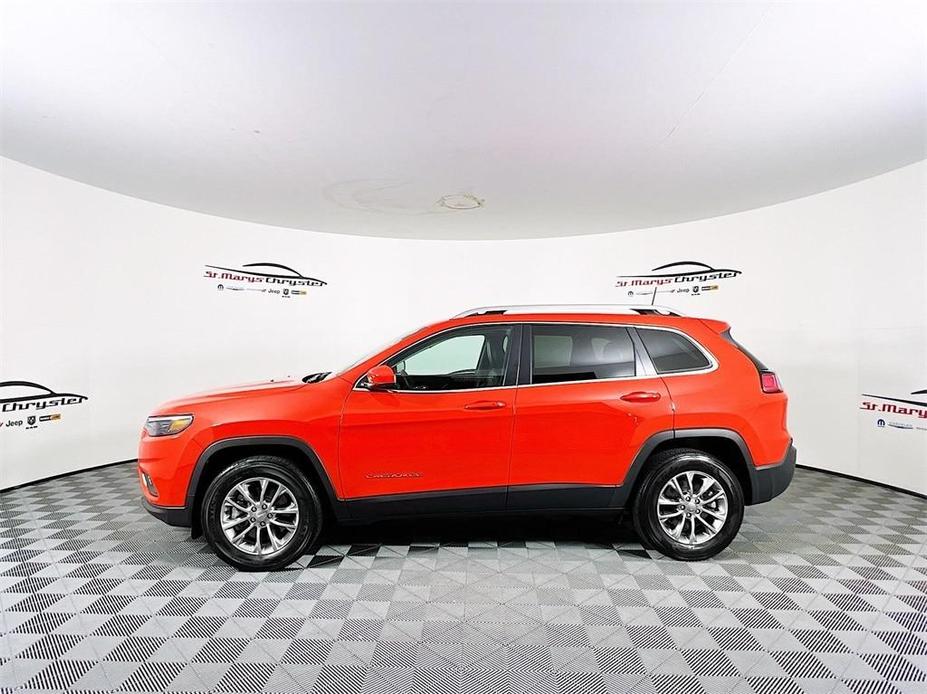 used 2021 Jeep Cherokee car, priced at $26,500