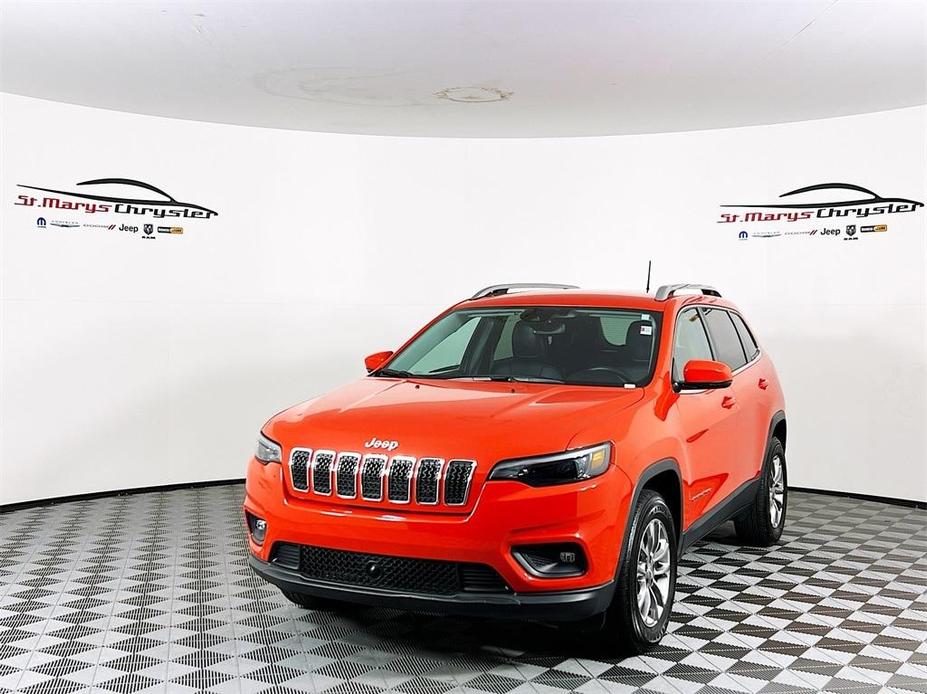 used 2021 Jeep Cherokee car, priced at $26,500