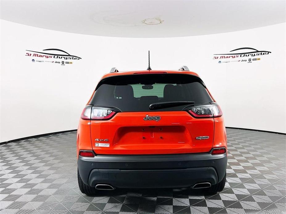 used 2021 Jeep Cherokee car, priced at $26,500