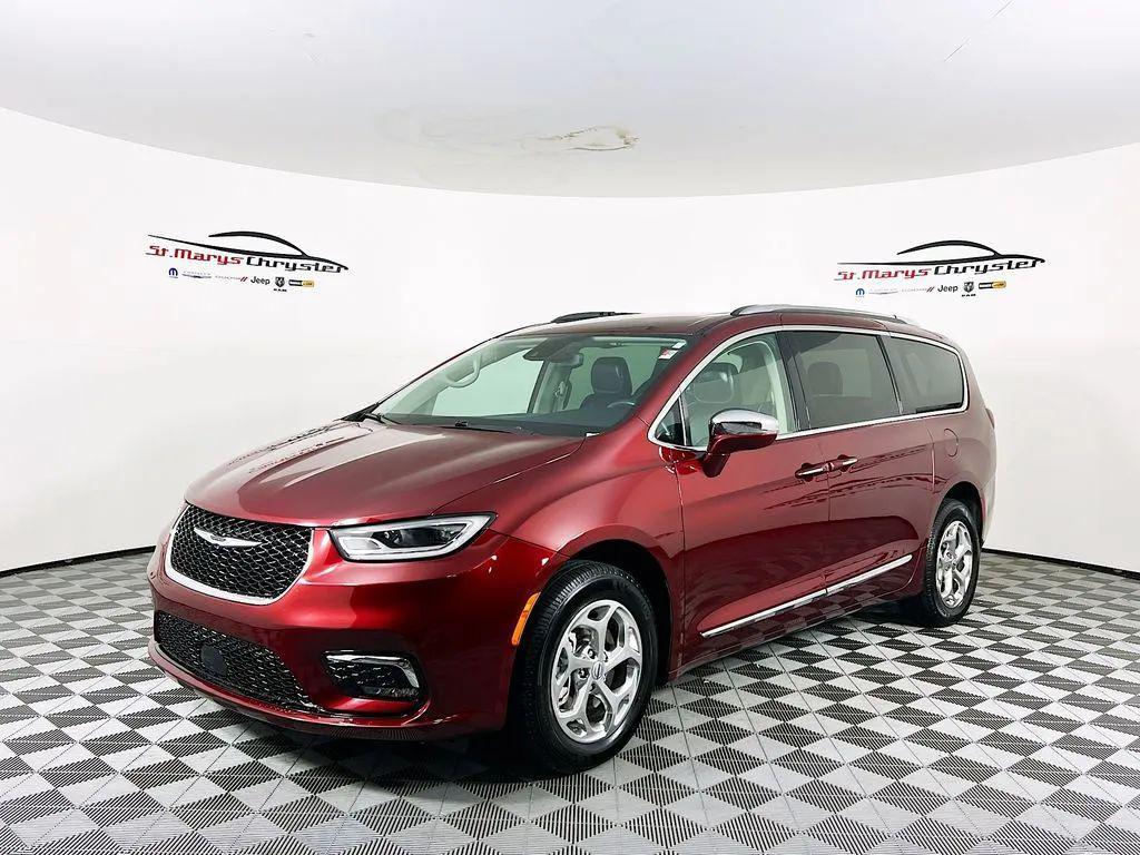 used 2021 Chrysler Pacifica car, priced at $33,500