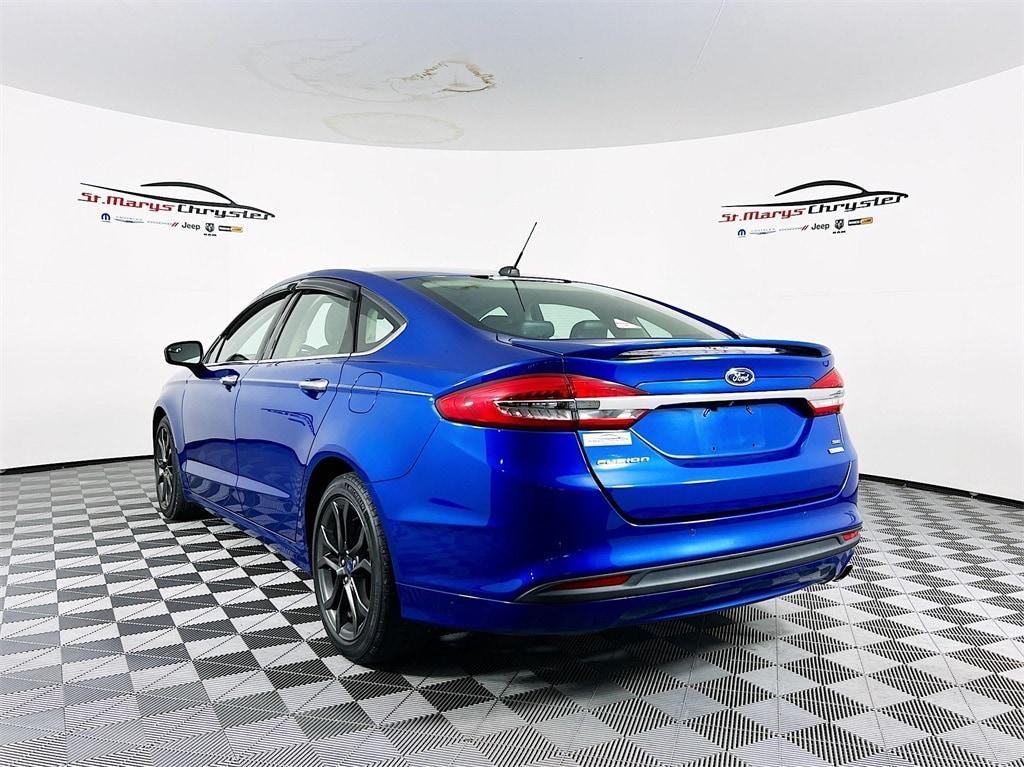 used 2018 Ford Fusion car, priced at $15,500