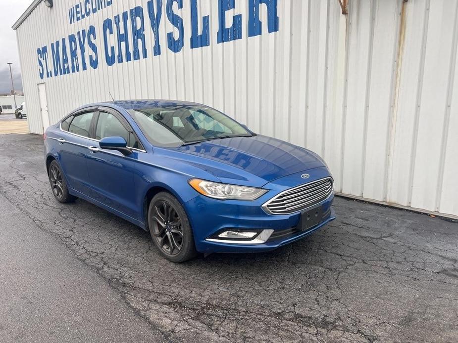 used 2018 Ford Fusion car, priced at $17,500