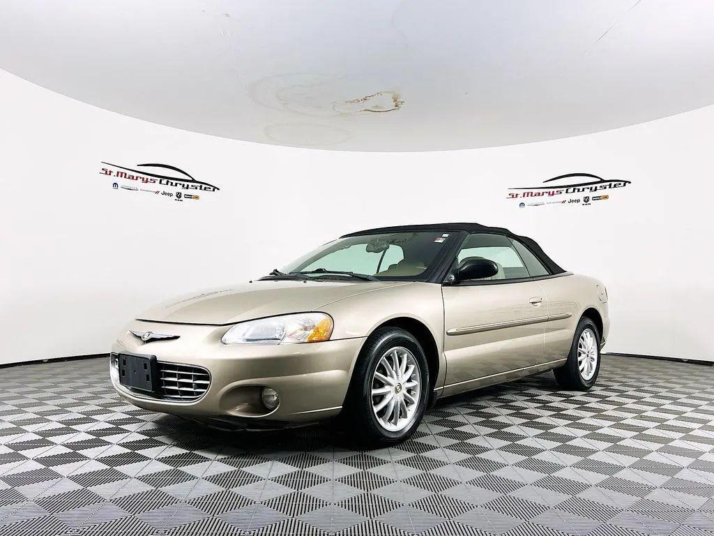 used 2002 Chrysler Sebring car, priced at $6,400