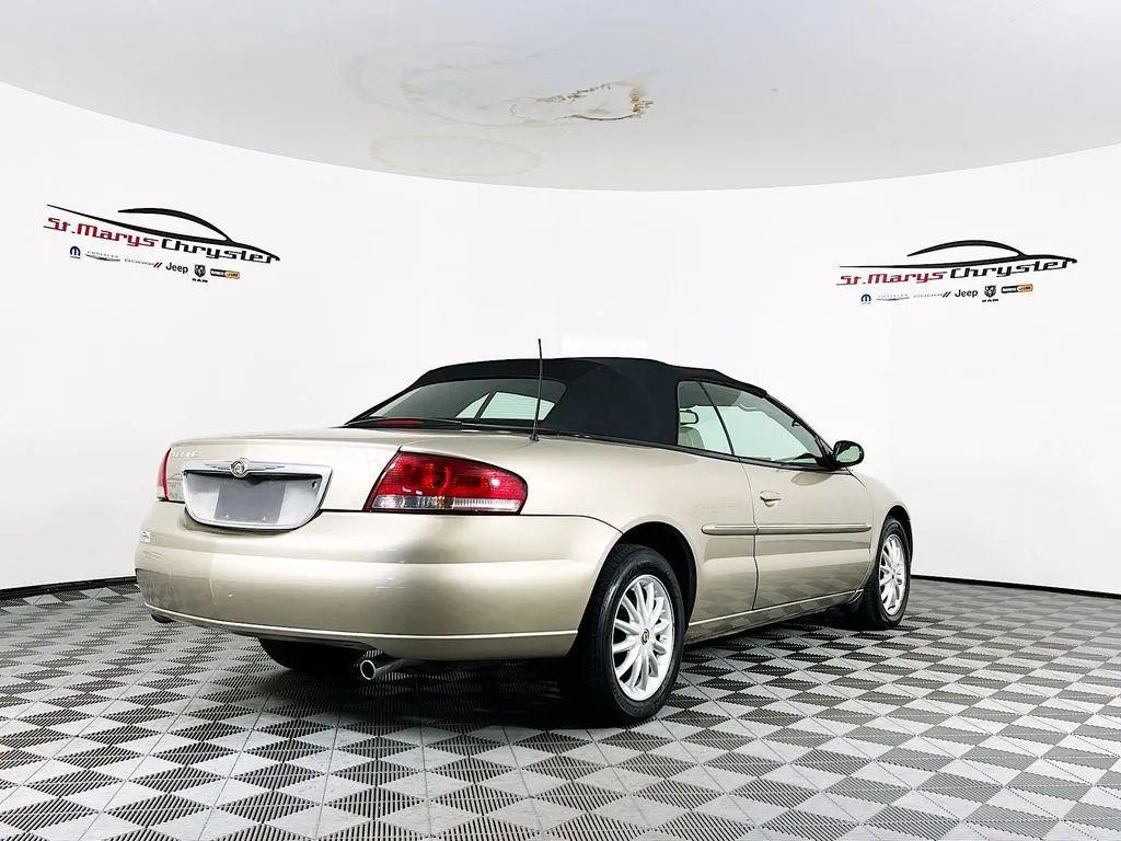 used 2002 Chrysler Sebring car, priced at $6,400