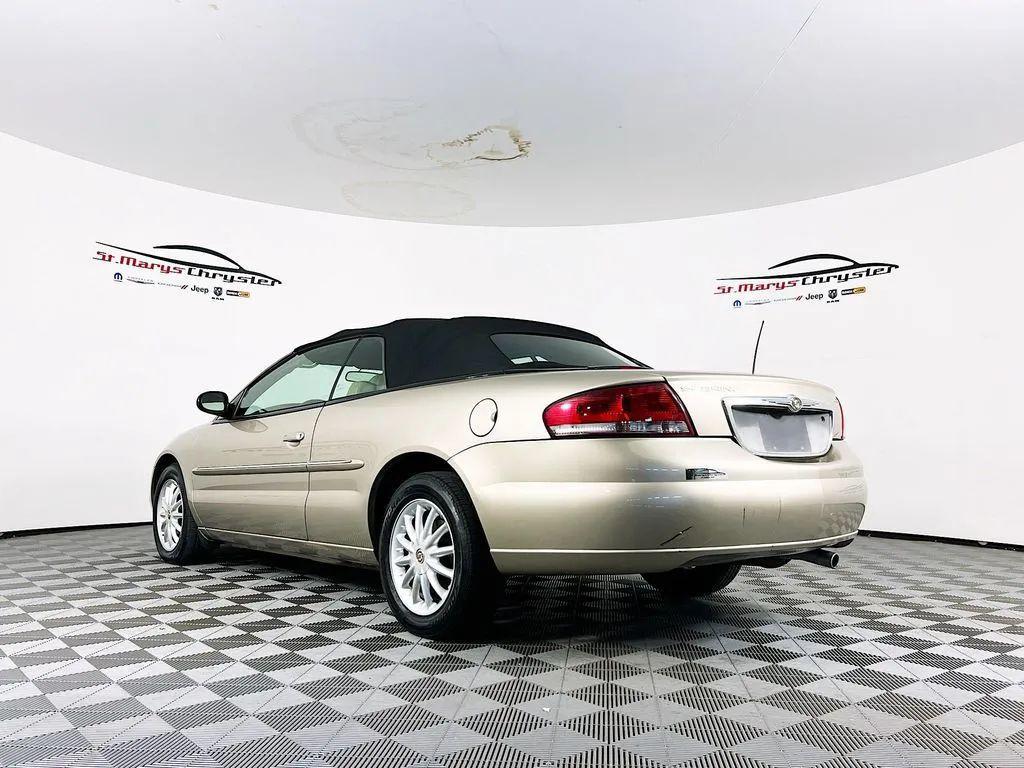 used 2002 Chrysler Sebring car, priced at $6,400