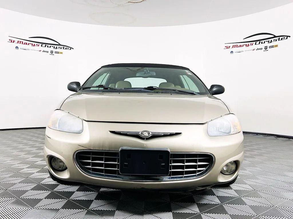 used 2002 Chrysler Sebring car, priced at $6,400