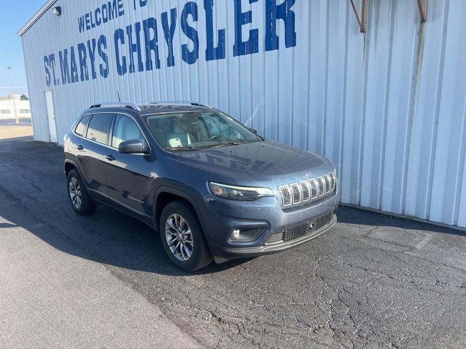 used 2021 Jeep Cherokee car, priced at $21,800