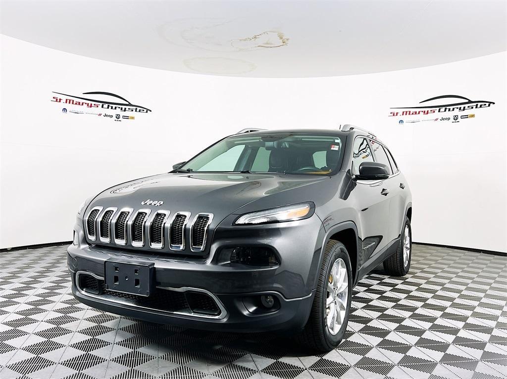 used 2015 Jeep Cherokee car, priced at $13,200