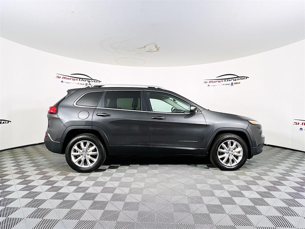 used 2015 Jeep Cherokee car, priced at $13,200