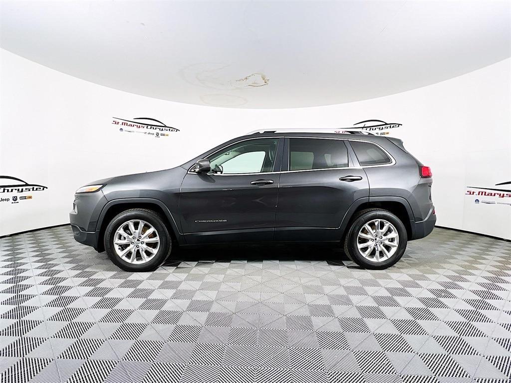 used 2015 Jeep Cherokee car, priced at $13,200