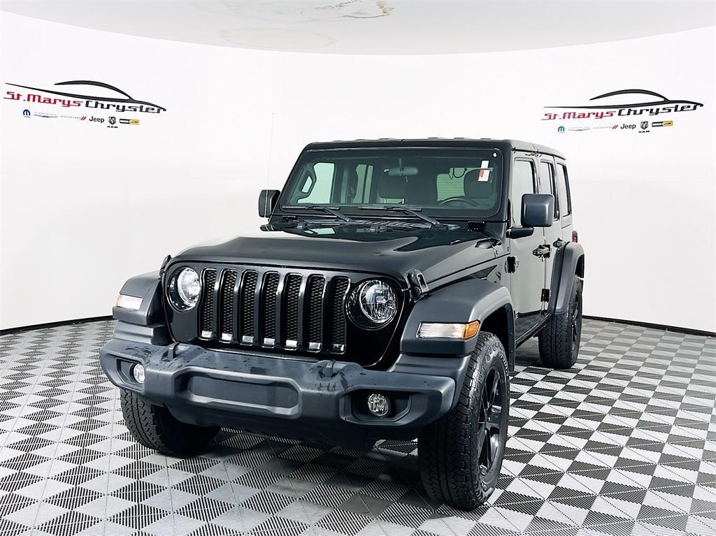 used 2021 Jeep Wrangler Unlimited car, priced at $29,500