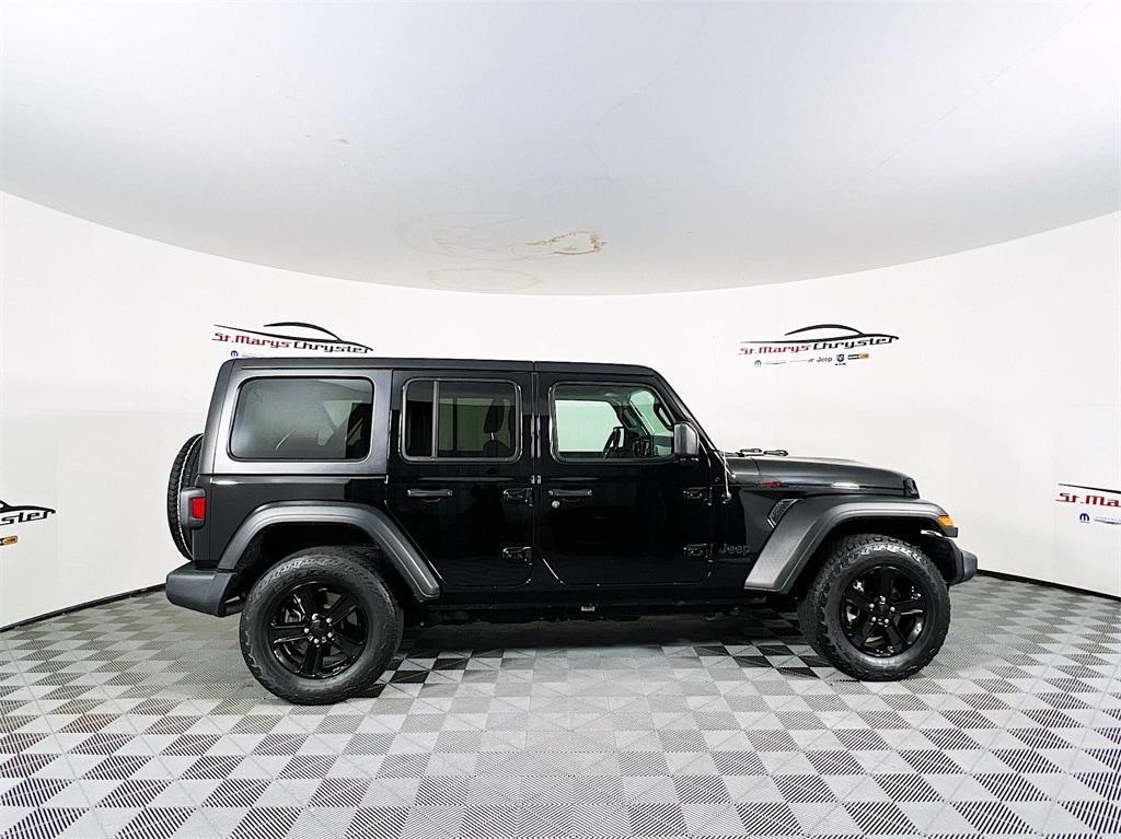 used 2021 Jeep Wrangler Unlimited car, priced at $29,500