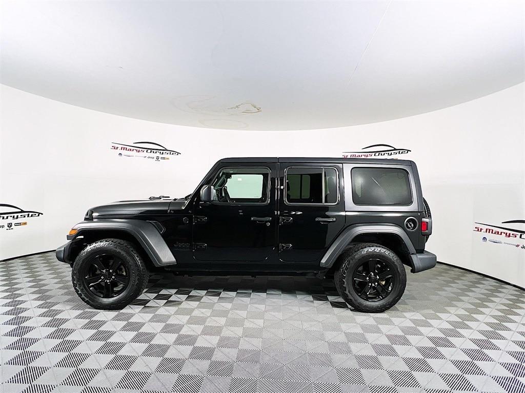 used 2021 Jeep Wrangler Unlimited car, priced at $29,500