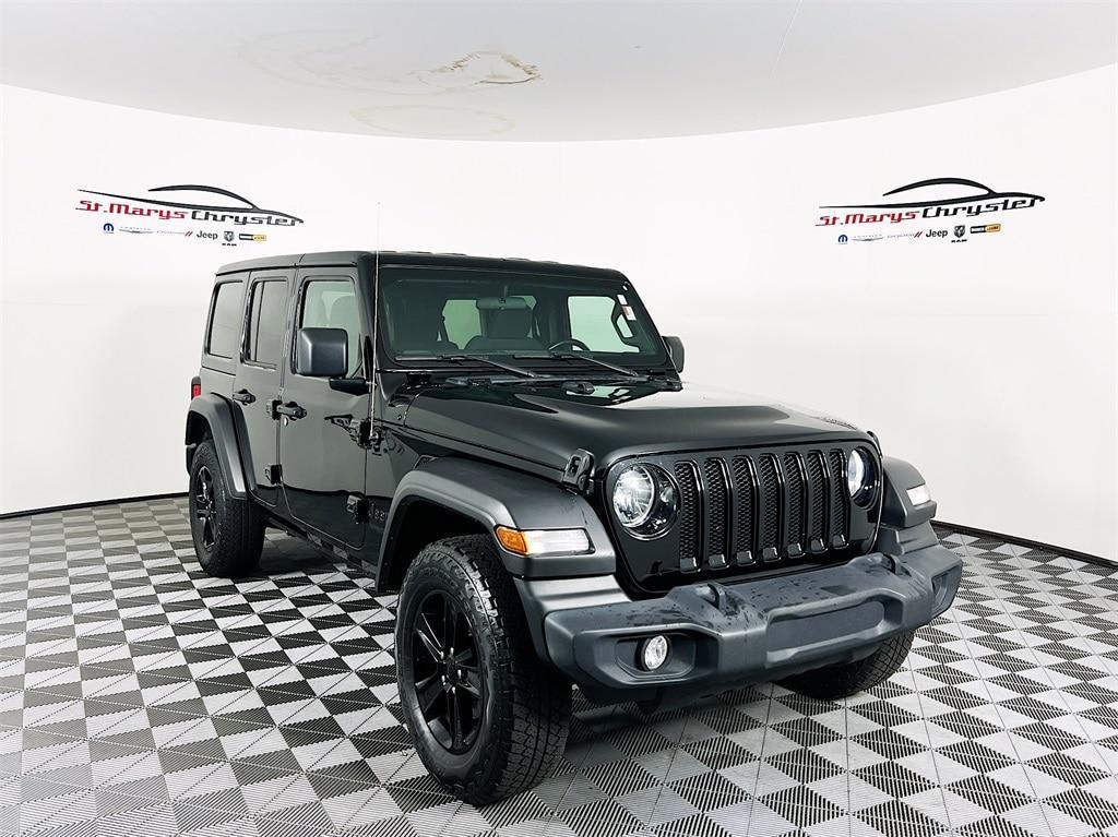 used 2021 Jeep Wrangler Unlimited car, priced at $29,500