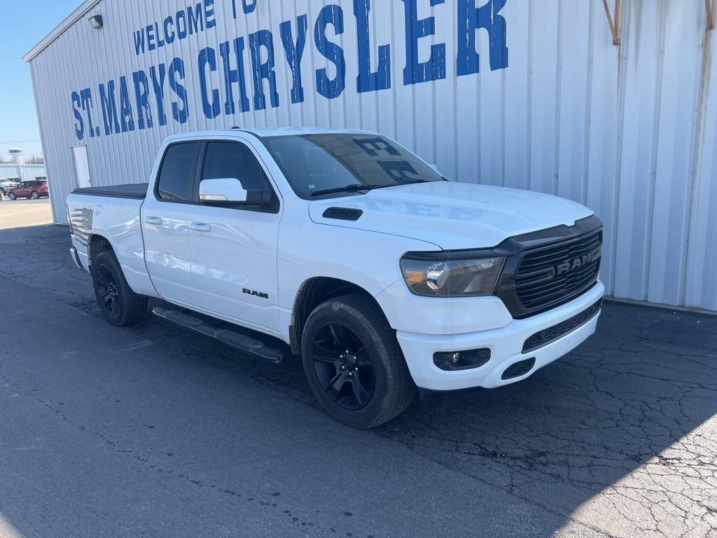 used 2020 Ram 1500 car, priced at $27,000