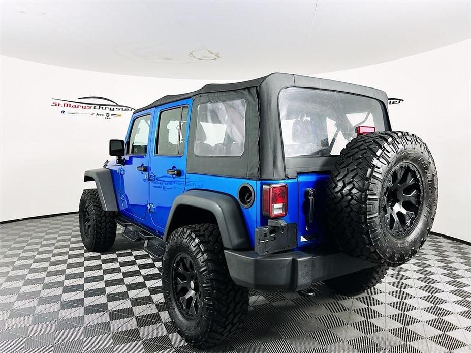 used 2015 Jeep Wrangler Unlimited car, priced at $21,400