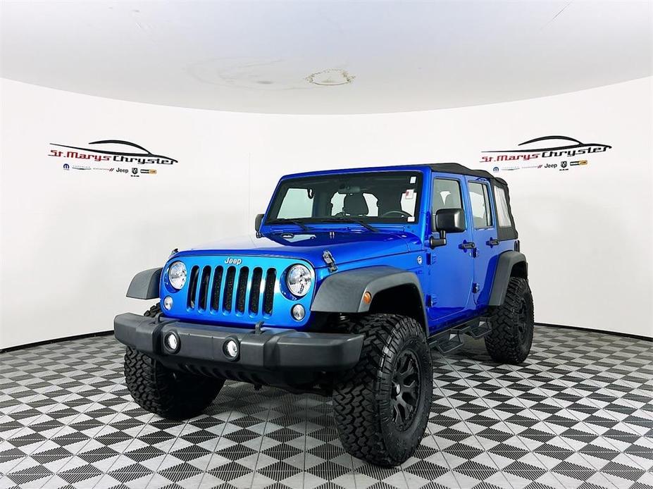 used 2015 Jeep Wrangler Unlimited car, priced at $21,400