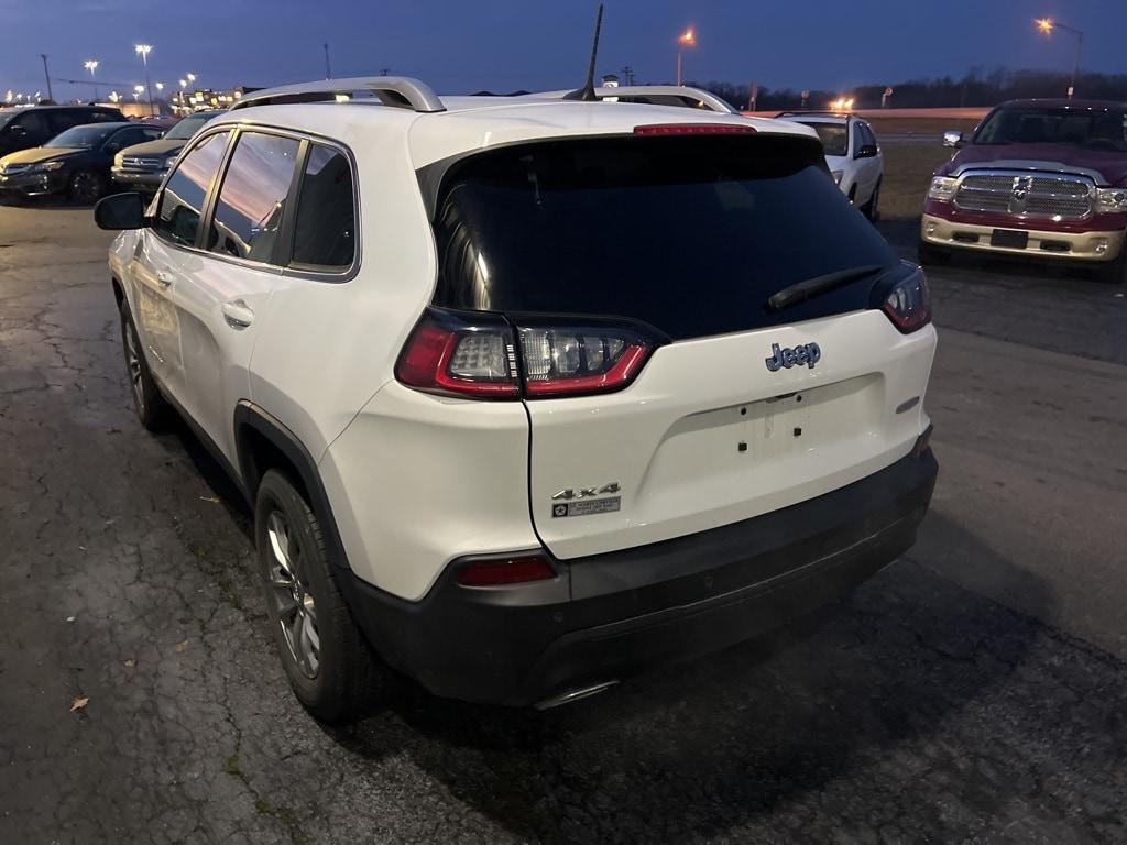 used 2021 Jeep Cherokee car, priced at $22,000