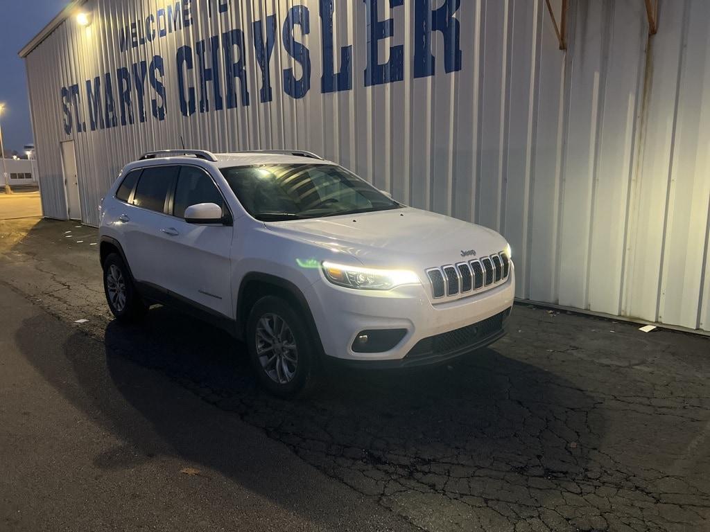 used 2021 Jeep Cherokee car, priced at $22,000