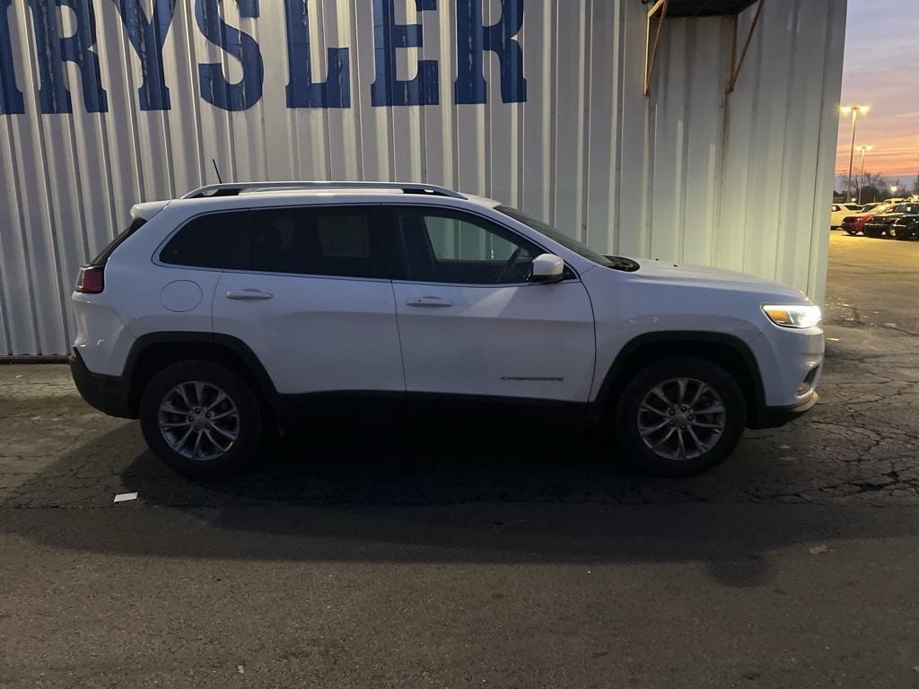 used 2021 Jeep Cherokee car, priced at $22,000