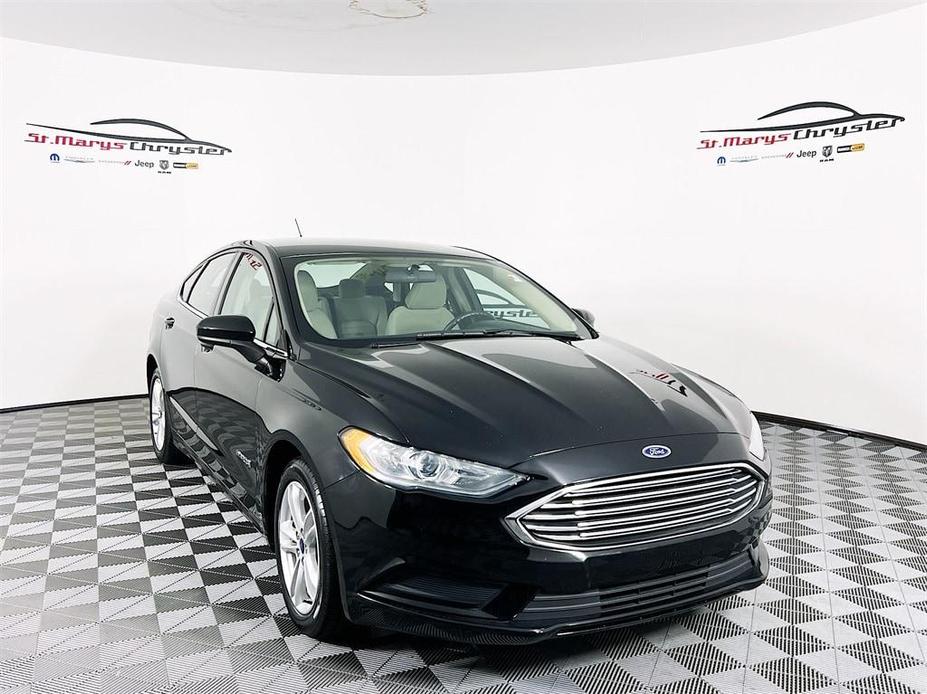 used 2018 Ford Fusion Hybrid car, priced at $18,000