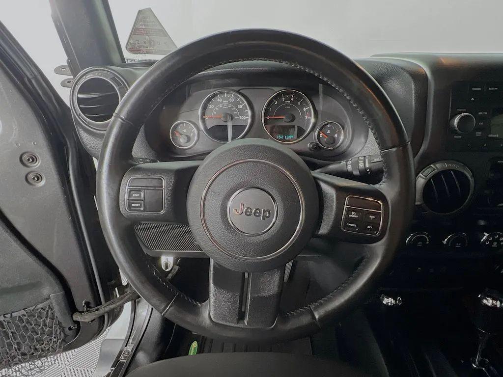 used 2017 Jeep Wrangler Unlimited car, priced at $14,200