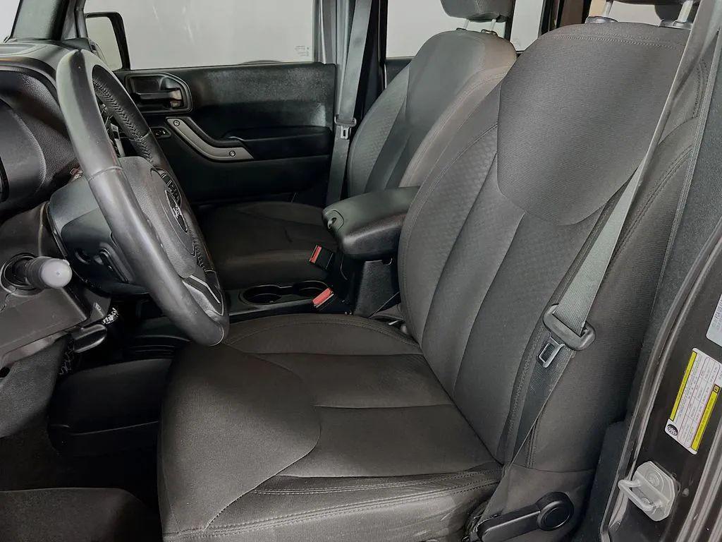 used 2017 Jeep Wrangler Unlimited car, priced at $14,200