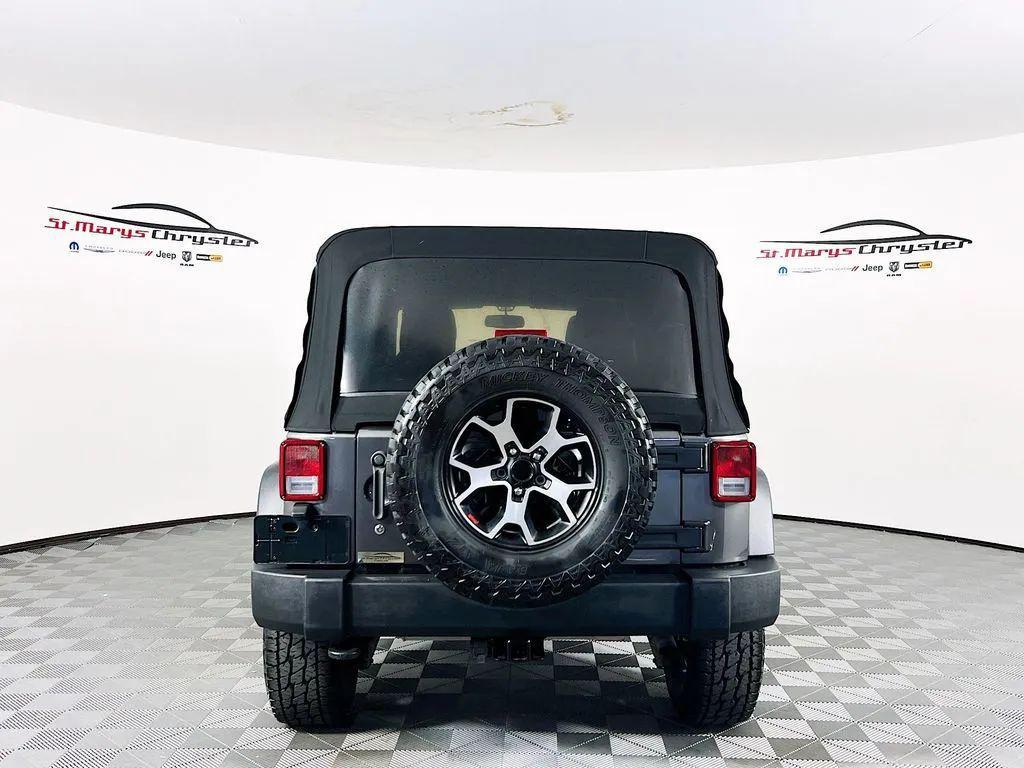 used 2017 Jeep Wrangler Unlimited car, priced at $14,200