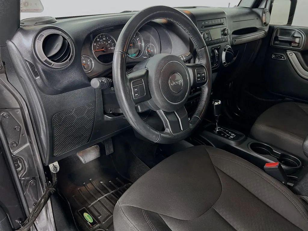 used 2017 Jeep Wrangler Unlimited car, priced at $14,200