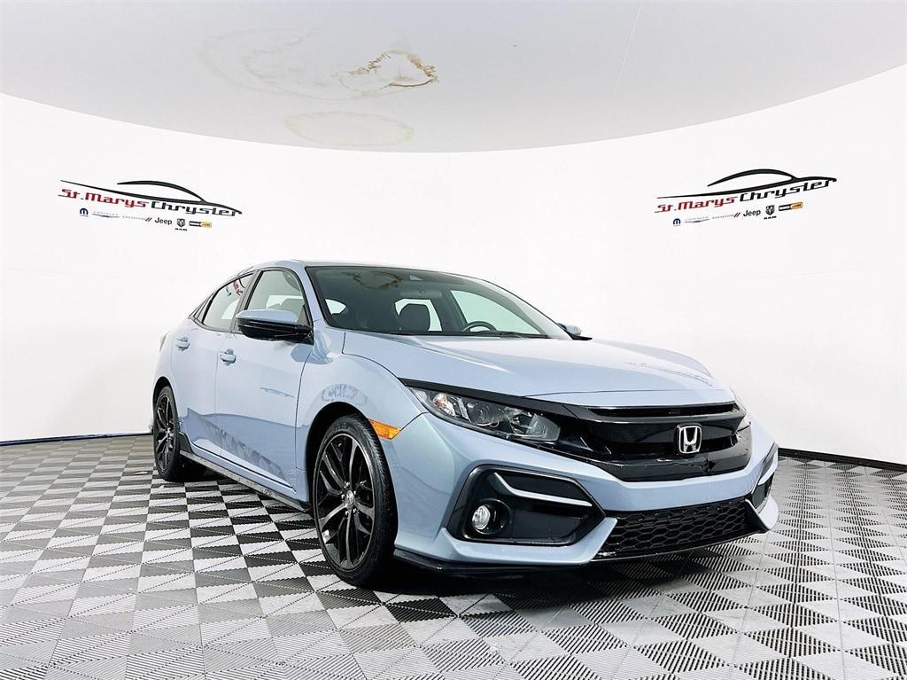 used 2021 Honda Civic car, priced at $21,800