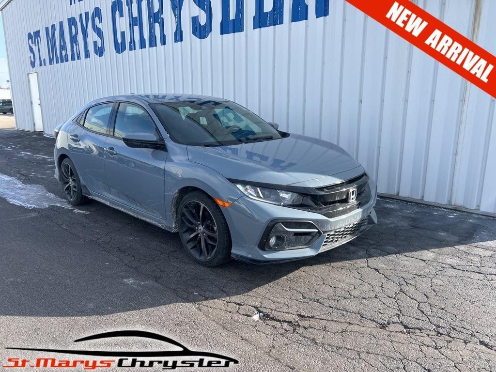 used 2021 Honda Civic car, priced at $22,500