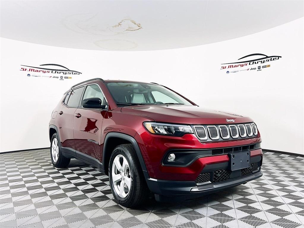 used 2022 Jeep Compass car, priced at $22,000