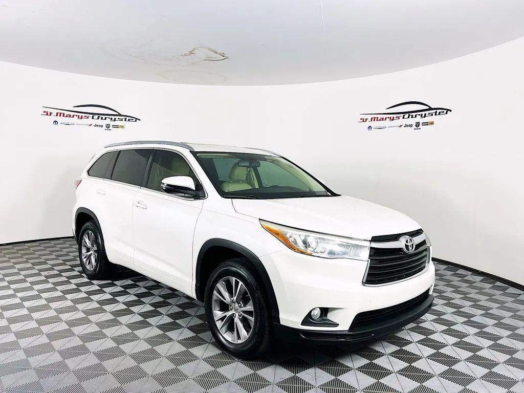 used 2015 Toyota Highlander car, priced at $15,000