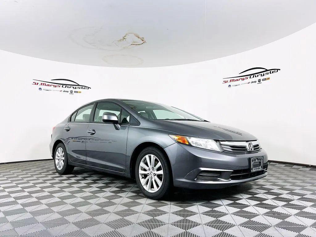 used 2012 Honda Civic car, priced at $9,000