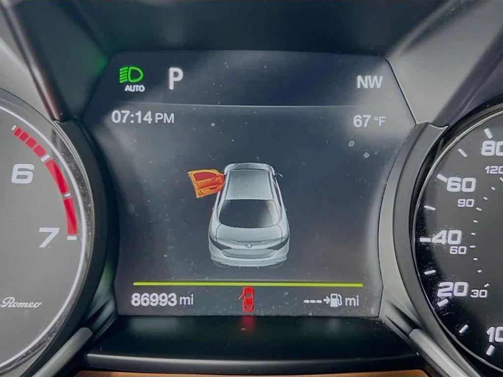 used 2018 Alfa Romeo Giulia car, priced at $15,000