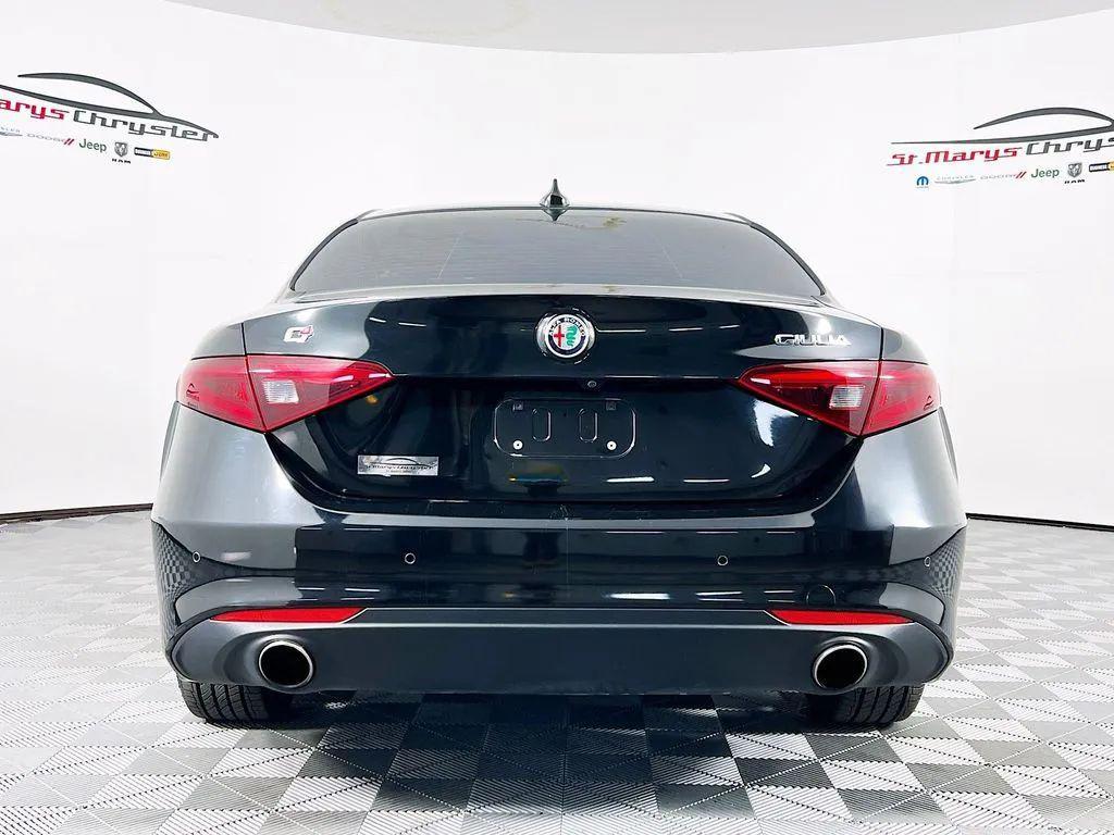 used 2018 Alfa Romeo Giulia car, priced at $15,000