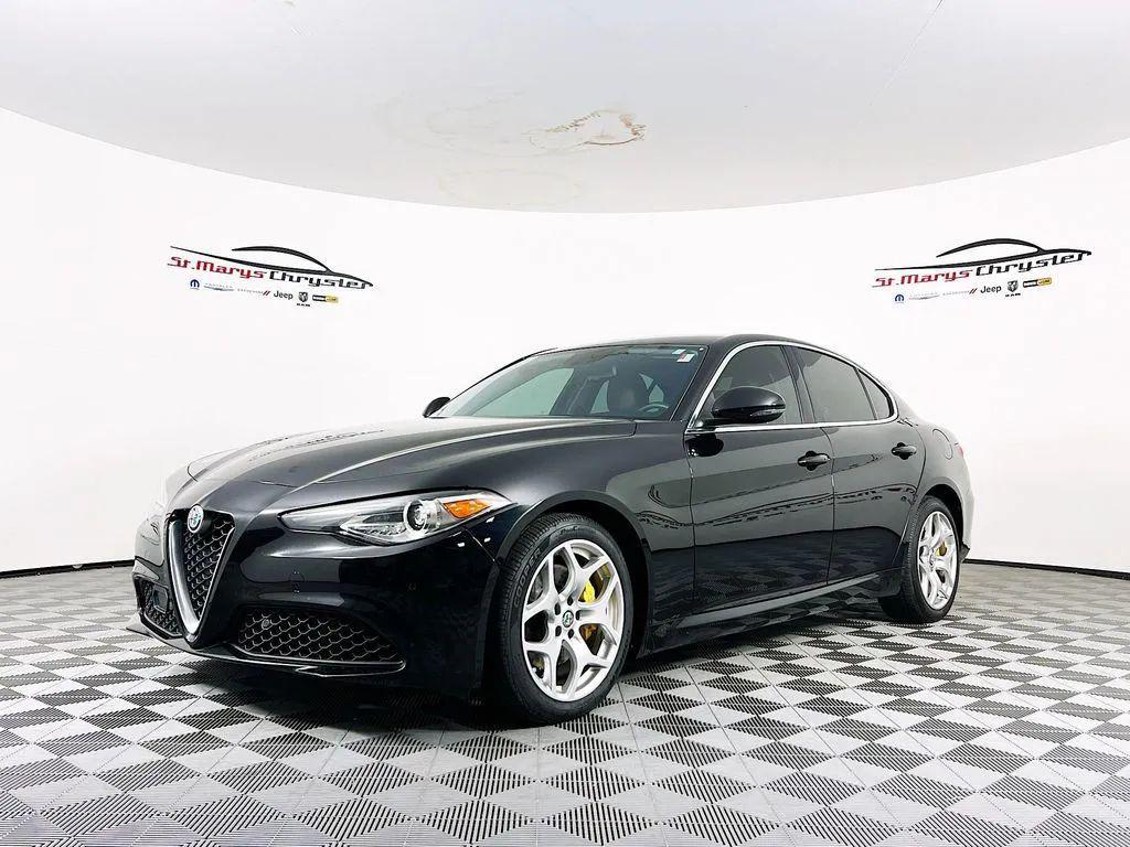 used 2018 Alfa Romeo Giulia car, priced at $15,000
