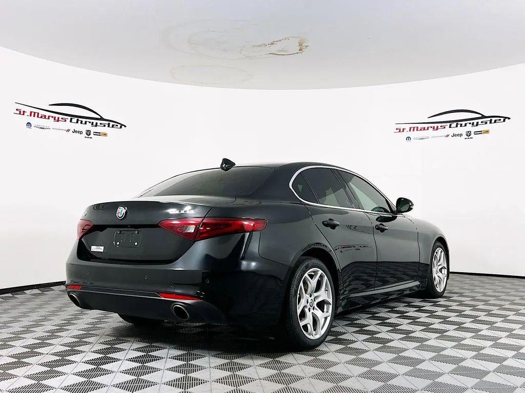 used 2018 Alfa Romeo Giulia car, priced at $15,000