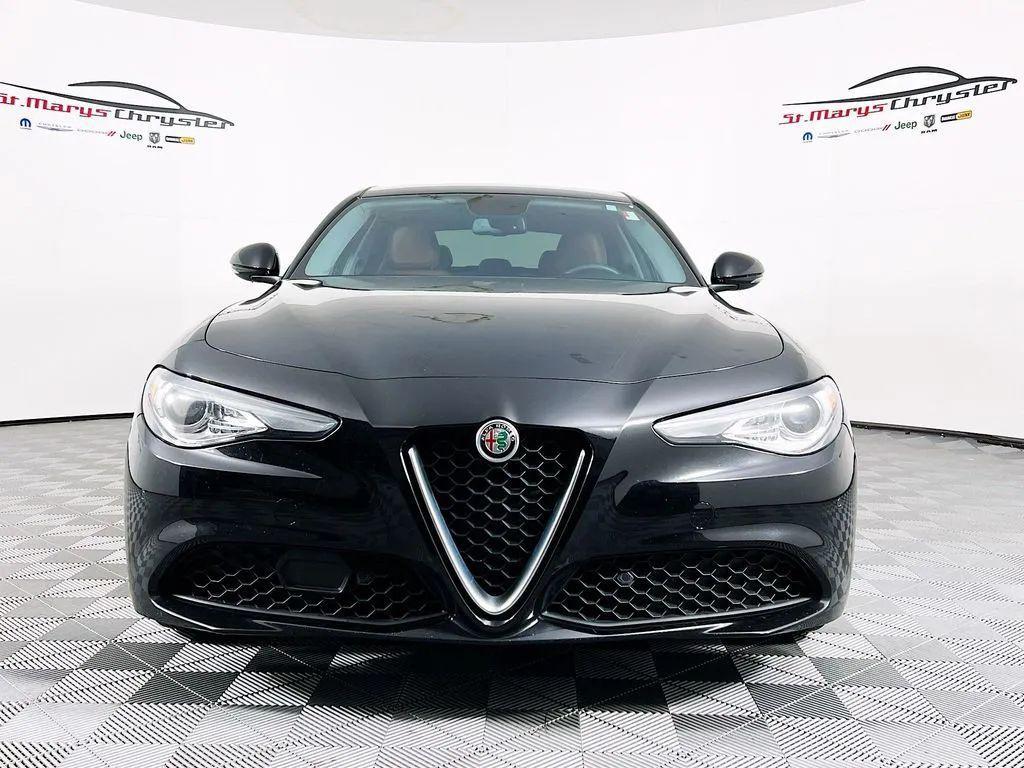 used 2018 Alfa Romeo Giulia car, priced at $15,000