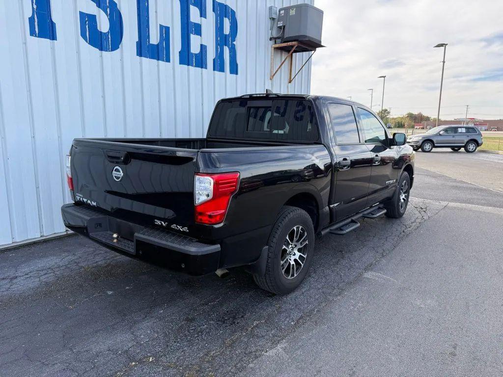 used 2022 Nissan Titan car, priced at $30,800