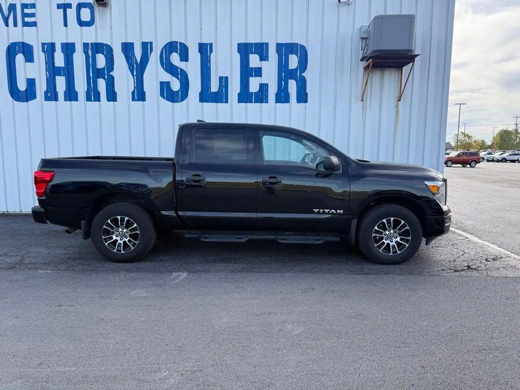 used 2022 Nissan Titan car, priced at $30,800